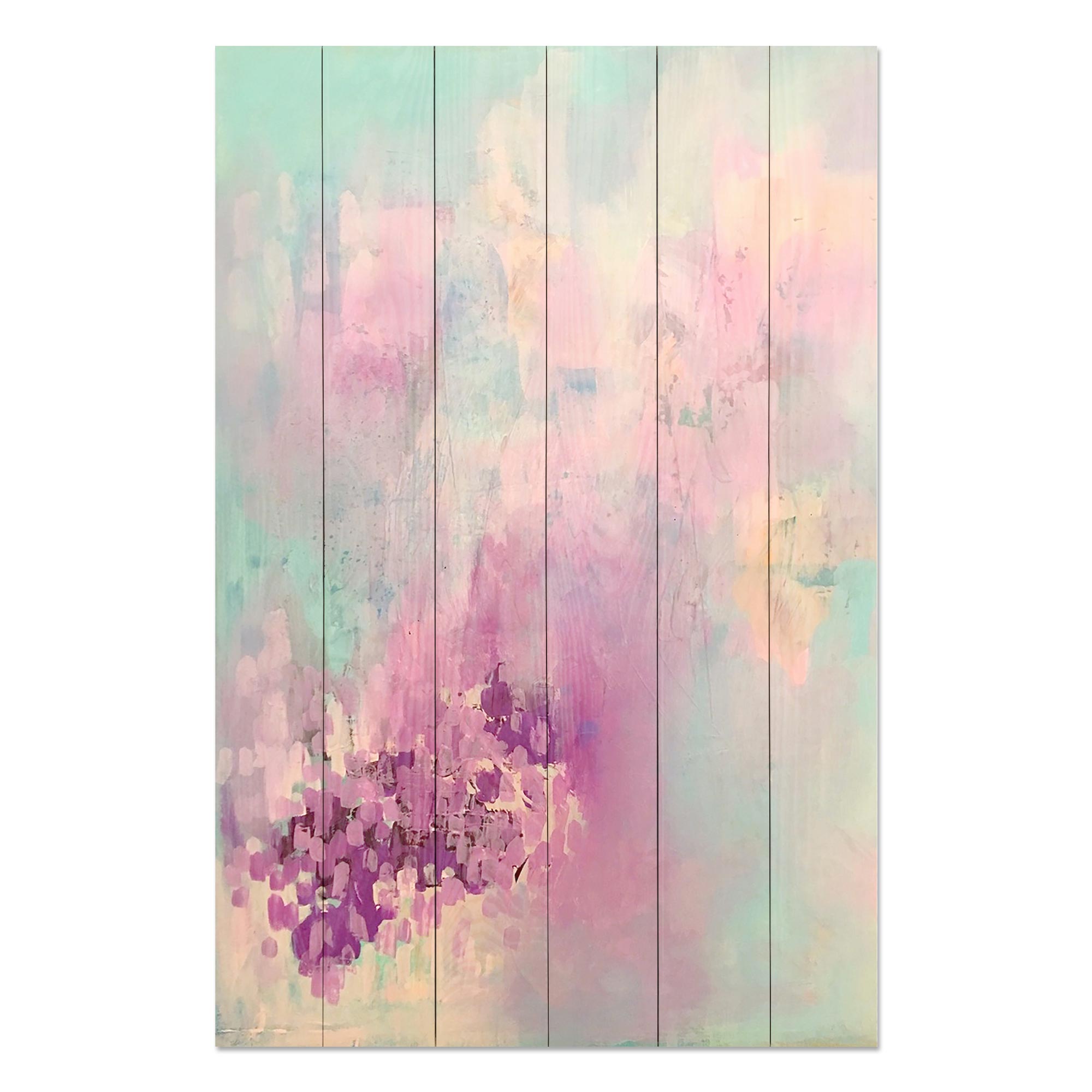 Bild Wood Bunte Gedanken