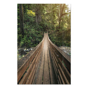Obraz Wood Waldbrücke-30x40 cm