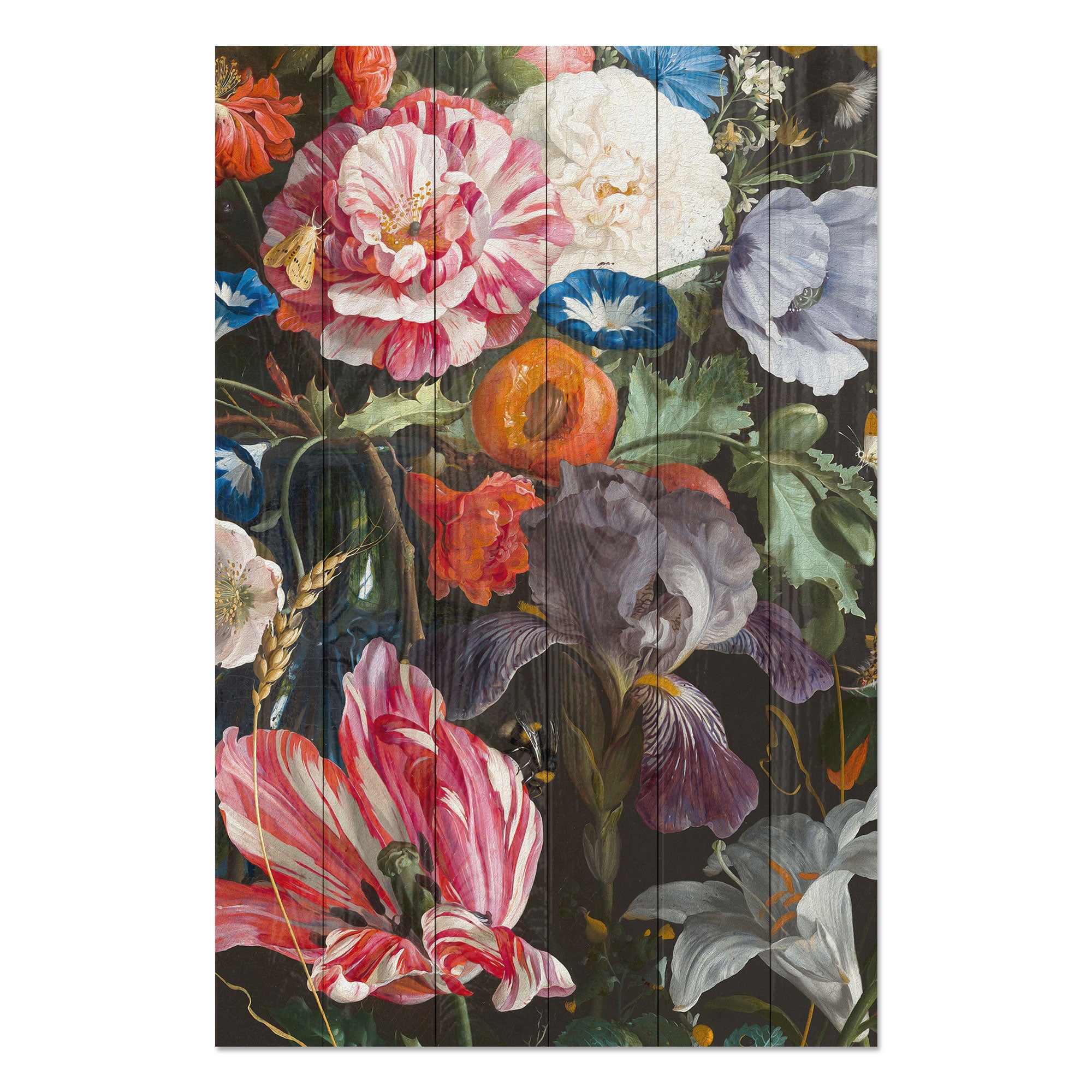 Wood Flower Painting-60x90 cm