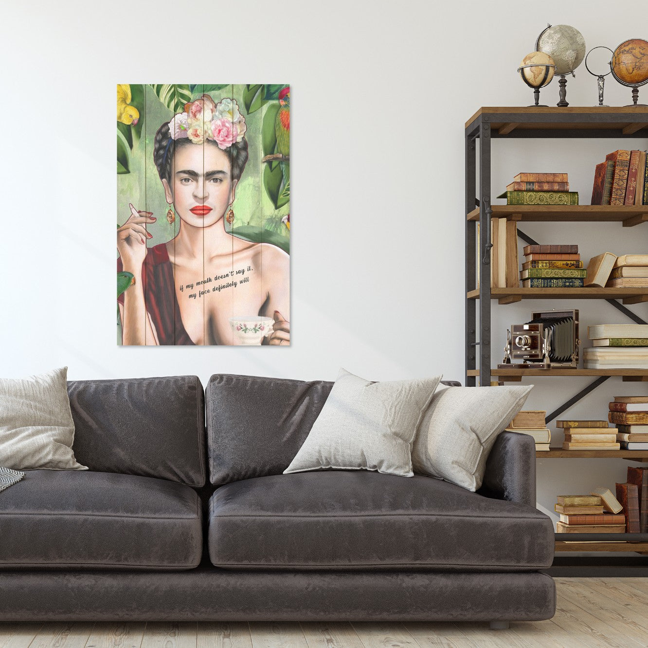 Bild Wood Frida-60x90 cm