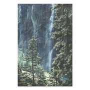 Bild Wood Forest Waterfall-40x60 cm