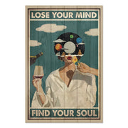 Bild Wood Lose your Mind-30x40 cm