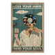 Bild Wood Lose your Mind-60x90 cm
