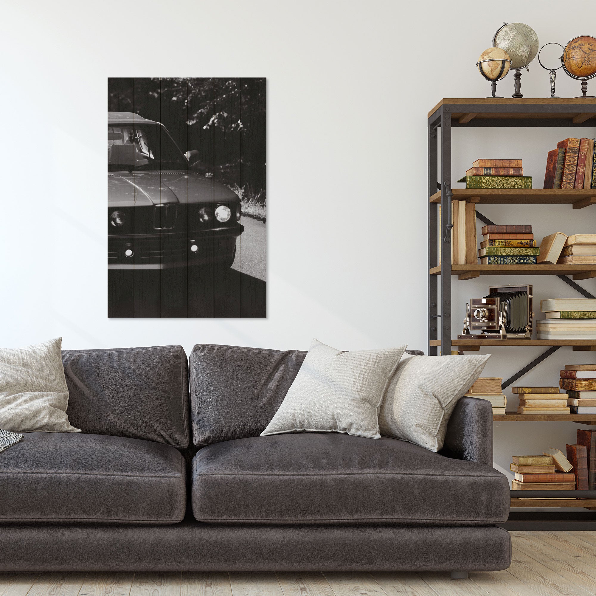 Bild Holz Dunkle Seele