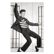 Bild Holz Elvis Tanz-60x90 cm