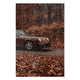 Wood Picture Field Brown-30x30 cm