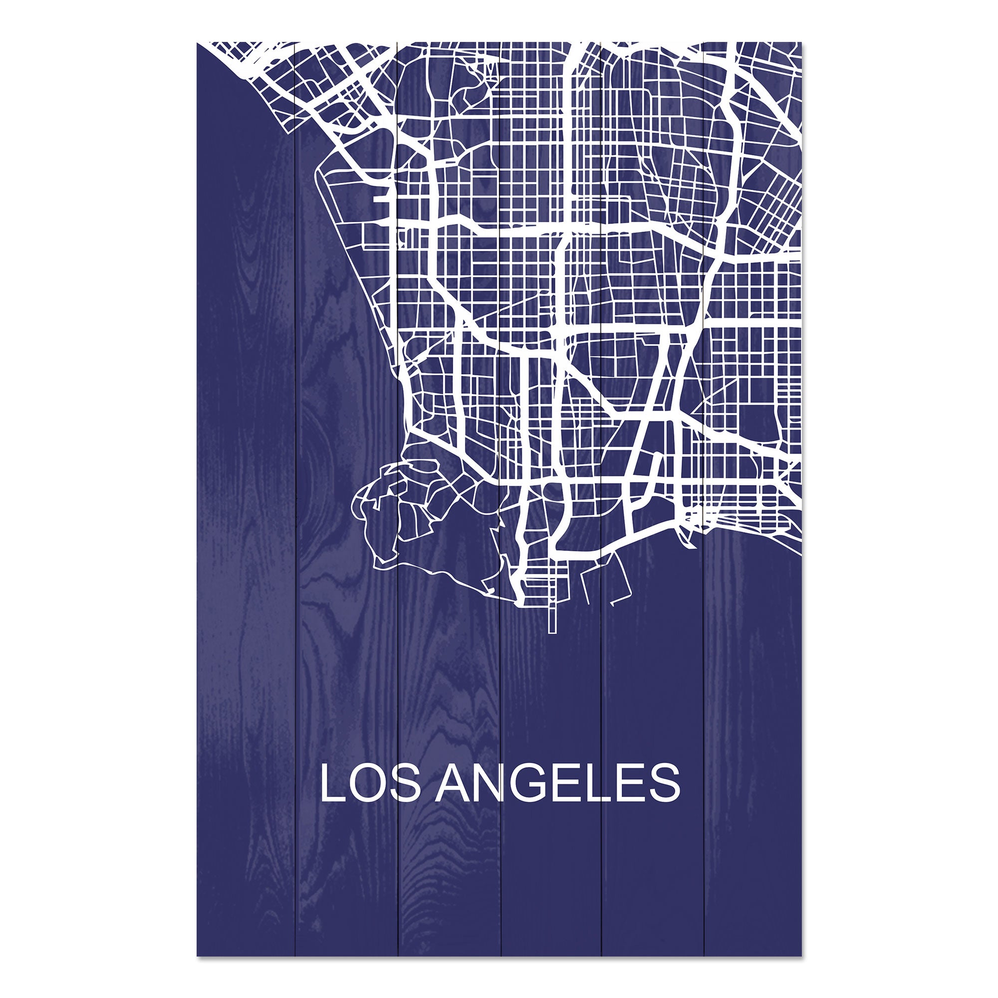Obraz Wood Los Angeles