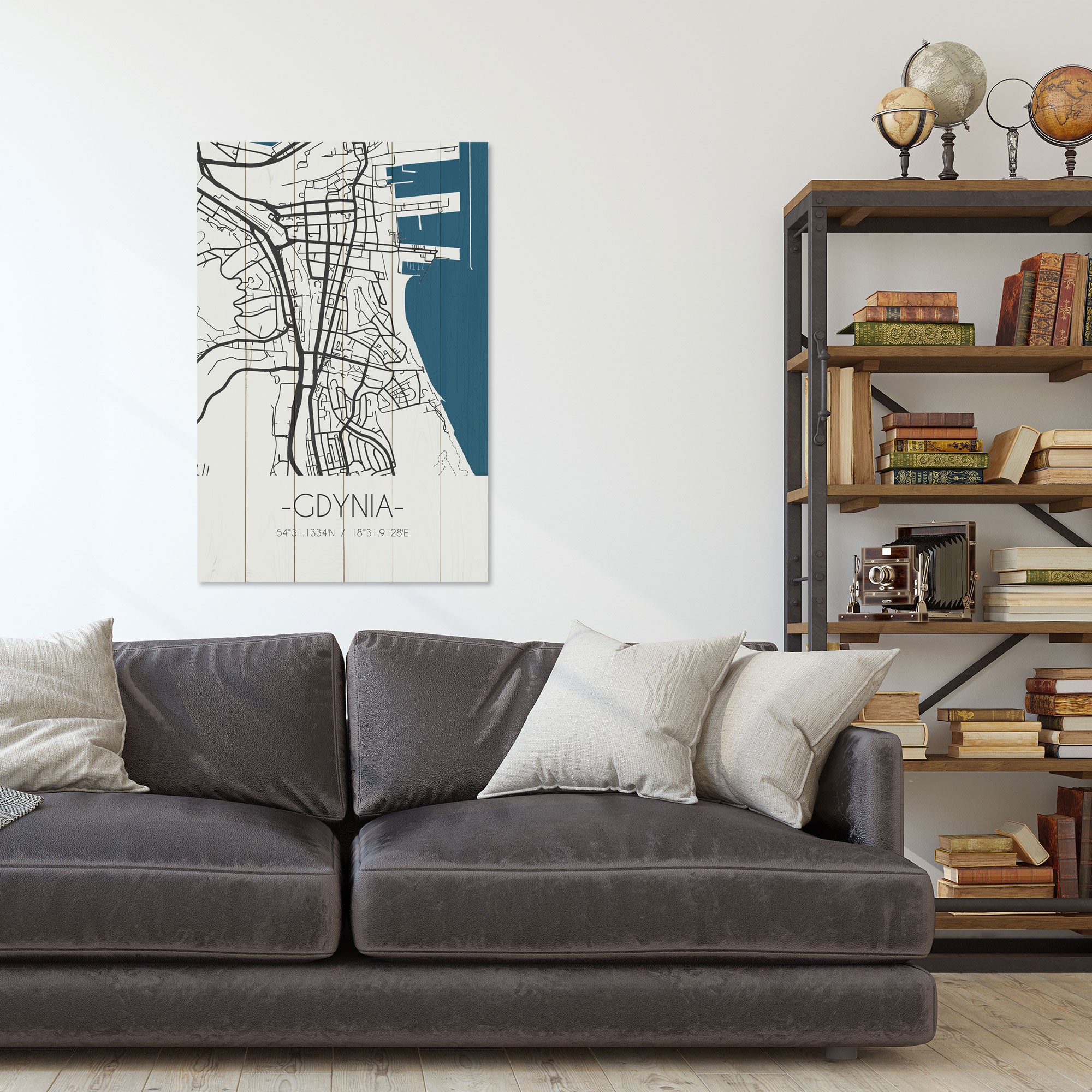 Bild Wood Gdynia-60x90 cm