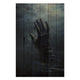 Bild Wood Hand Dunkles Wasser-50x70 cm
