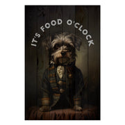 Bild Wood Food O'clock-60x90 cm