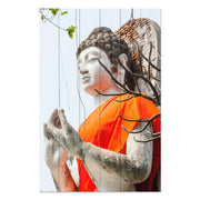 Bild Wood Buddha-Statue-20x30 cm