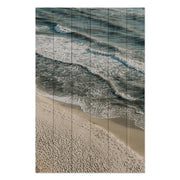 Bild Wood Ruhiger Strand-50x70 cm