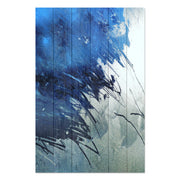 Bild Wood Blue Art Abstrakt-40x60 cm