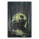 Obraz Wood Bath Dark Academia-40x60 cm