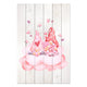 Bild Wood Pink Gnome Couple