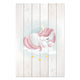 Bild Wood Sweet Unicorn Sleeping Cloud-30x30 cm