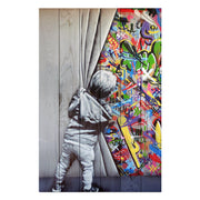 Bild Wood Behind the Curtains-50x70 cm