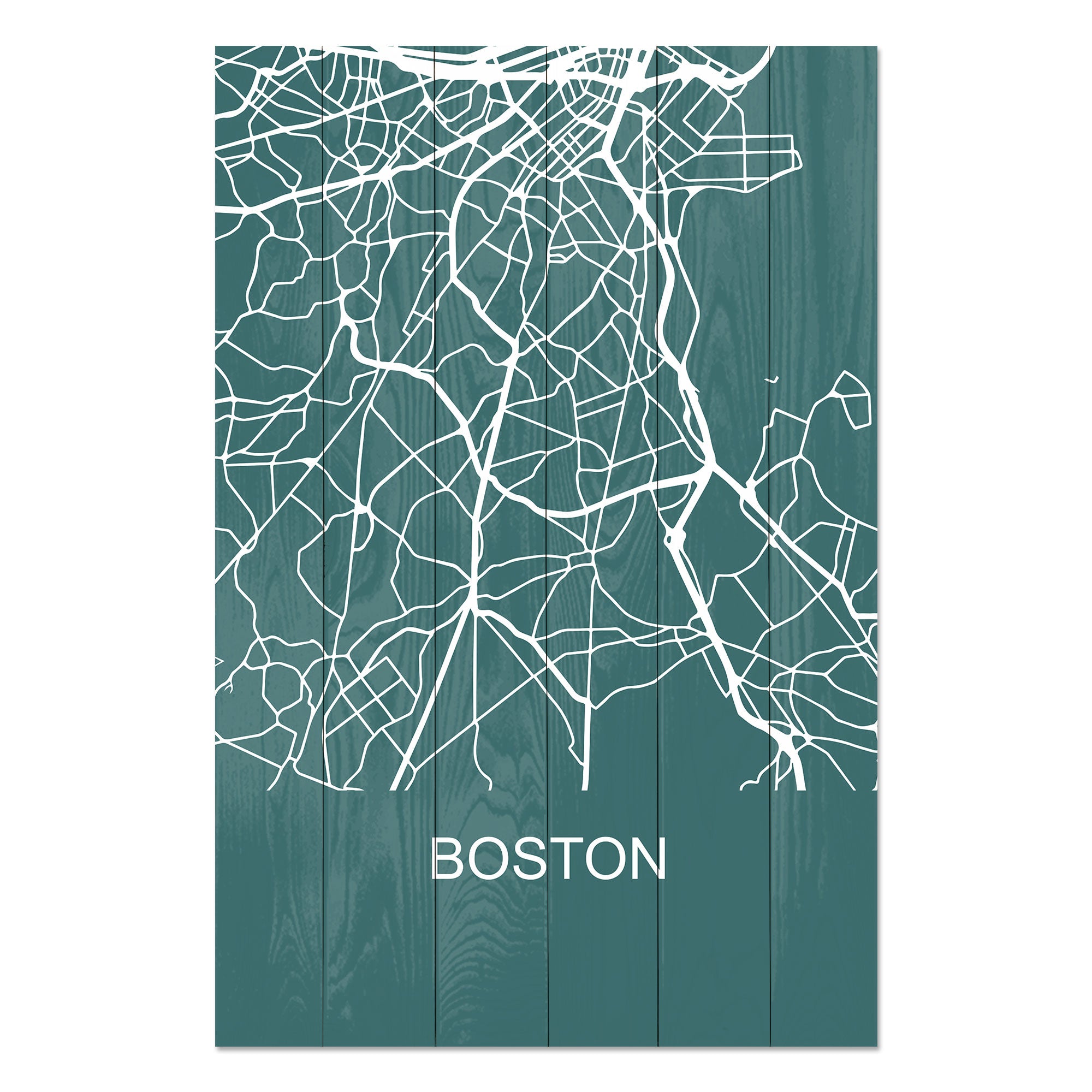 Bild Wood Boston-30x40 cm