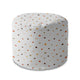 Runder Hocker Fußstütze Doodle Shapes