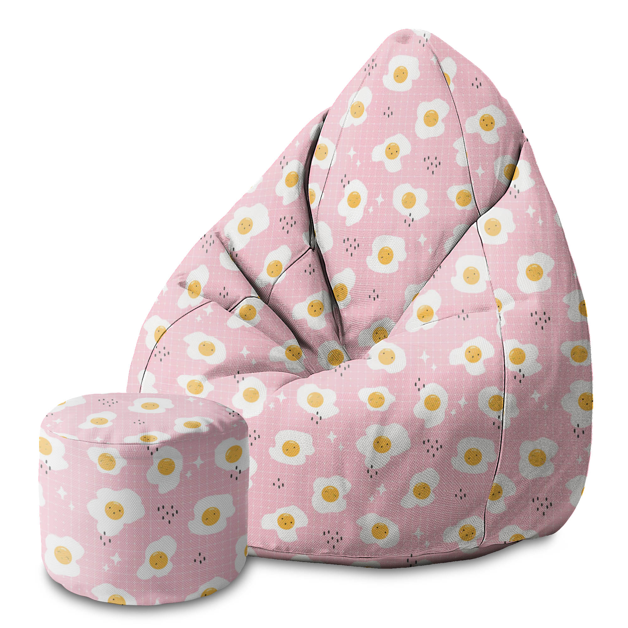Runder Hocker Fußstütze Cute Egg