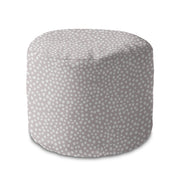 Runder Hocker Fußstütze Abstract Earth Dots