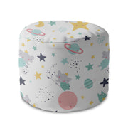 Runder Hocker Fußhocker Catching Stars