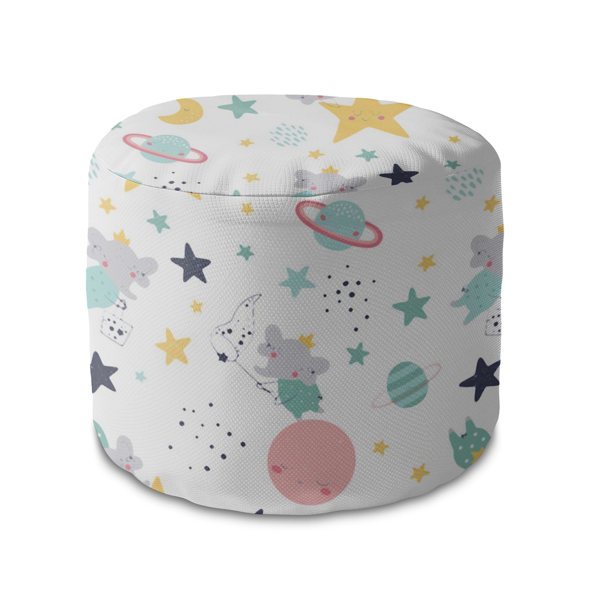Runder Hocker Fußhocker Catching Stars
