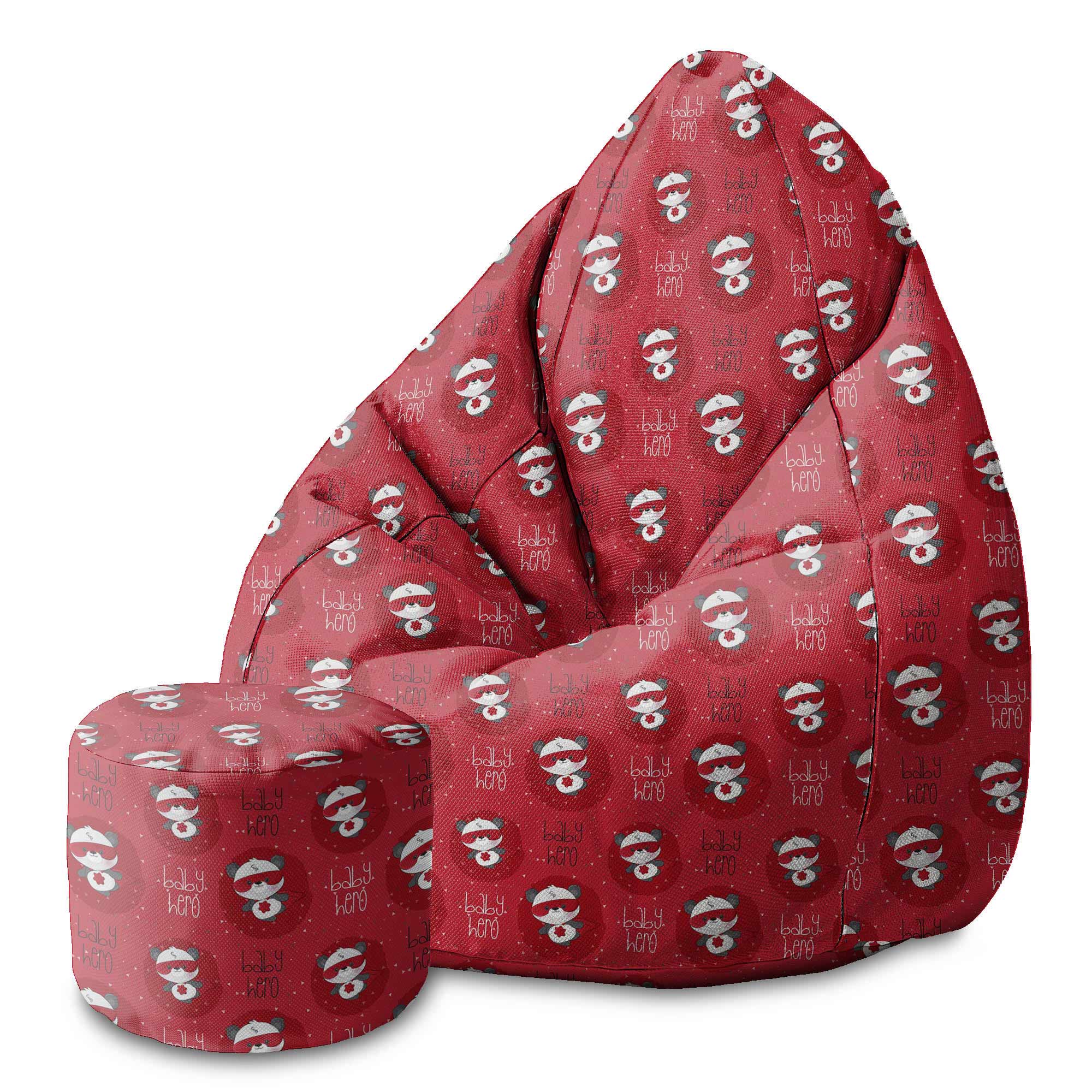 Runder Hocker Fußhocker Baby Hero-Oxford