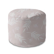 Runder Pouf Fußhocker Easy Sunday Morning-Velvet