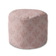Runder Pouf Fußhocker Doodle Patterns