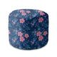 Runder Pouf Fußhocker Fresh Rose-Oxford