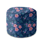 Runder Hocker Fußstütze Fresh Rose