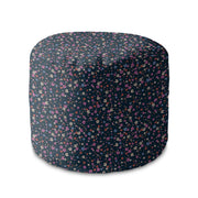 Runder Hocker Fußstütze Ditsy Floral-Oxford