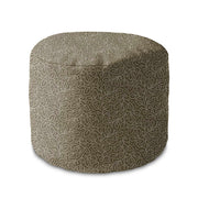Runder Hocker Fußhocker More Leaves Beige