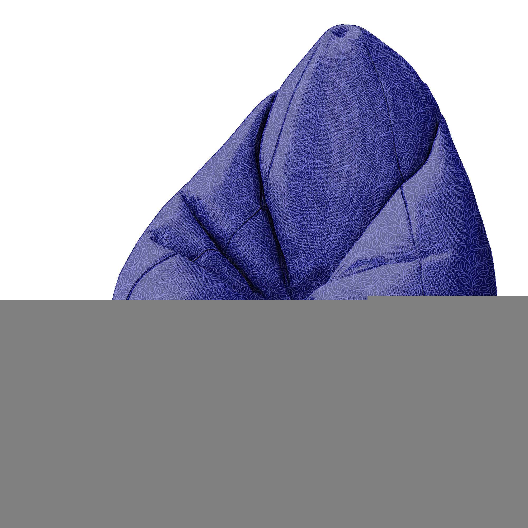 Runder Hocker Fußhocker More Leaves-Velvet