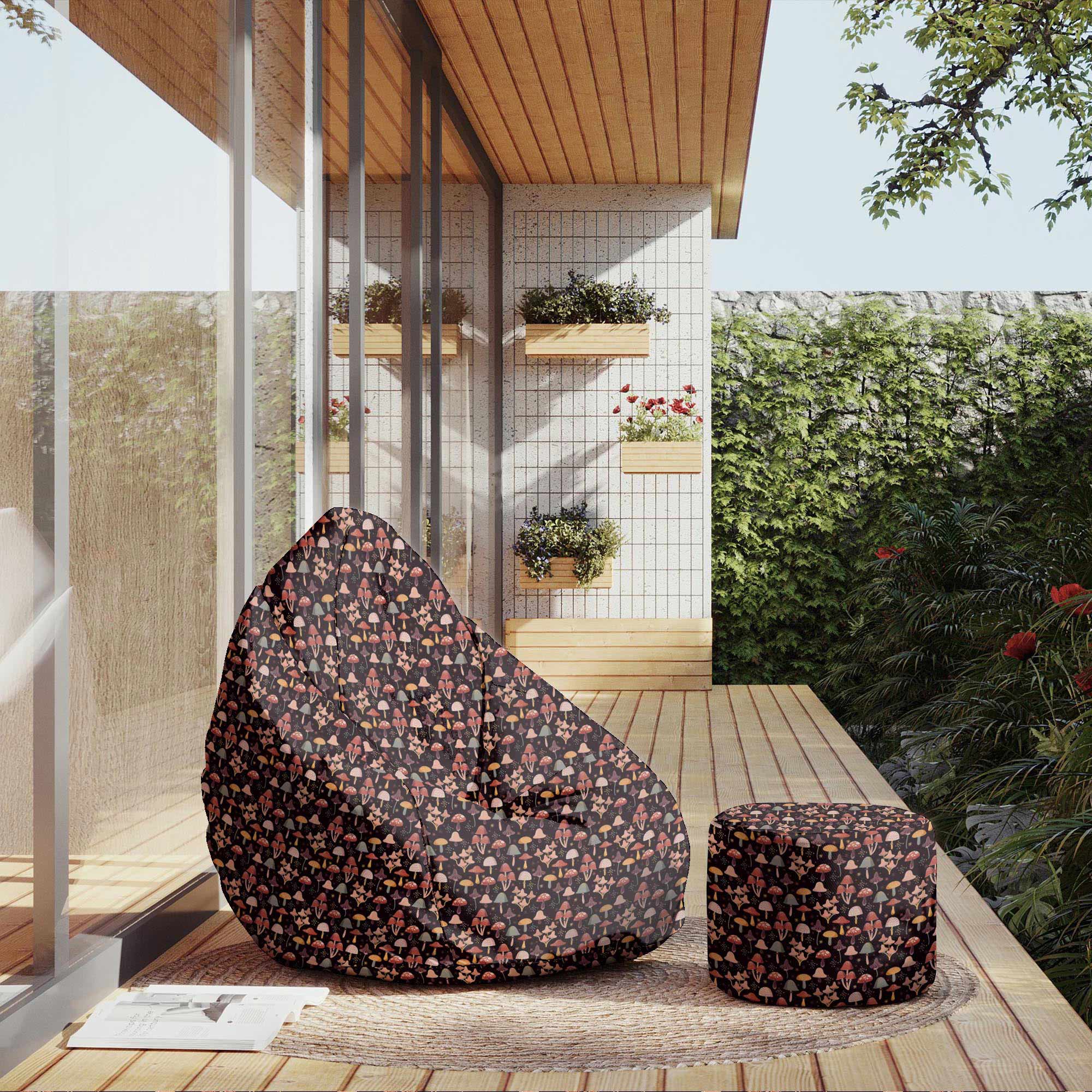 Runder Hocker Fußhocker More Mushroom