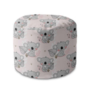 Runder Hocker Fußstütze Cute Koala