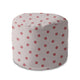Runder Hocker Fußstütze Red Apples