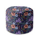 Runder Hocker Fußstütze Botanical Pattern