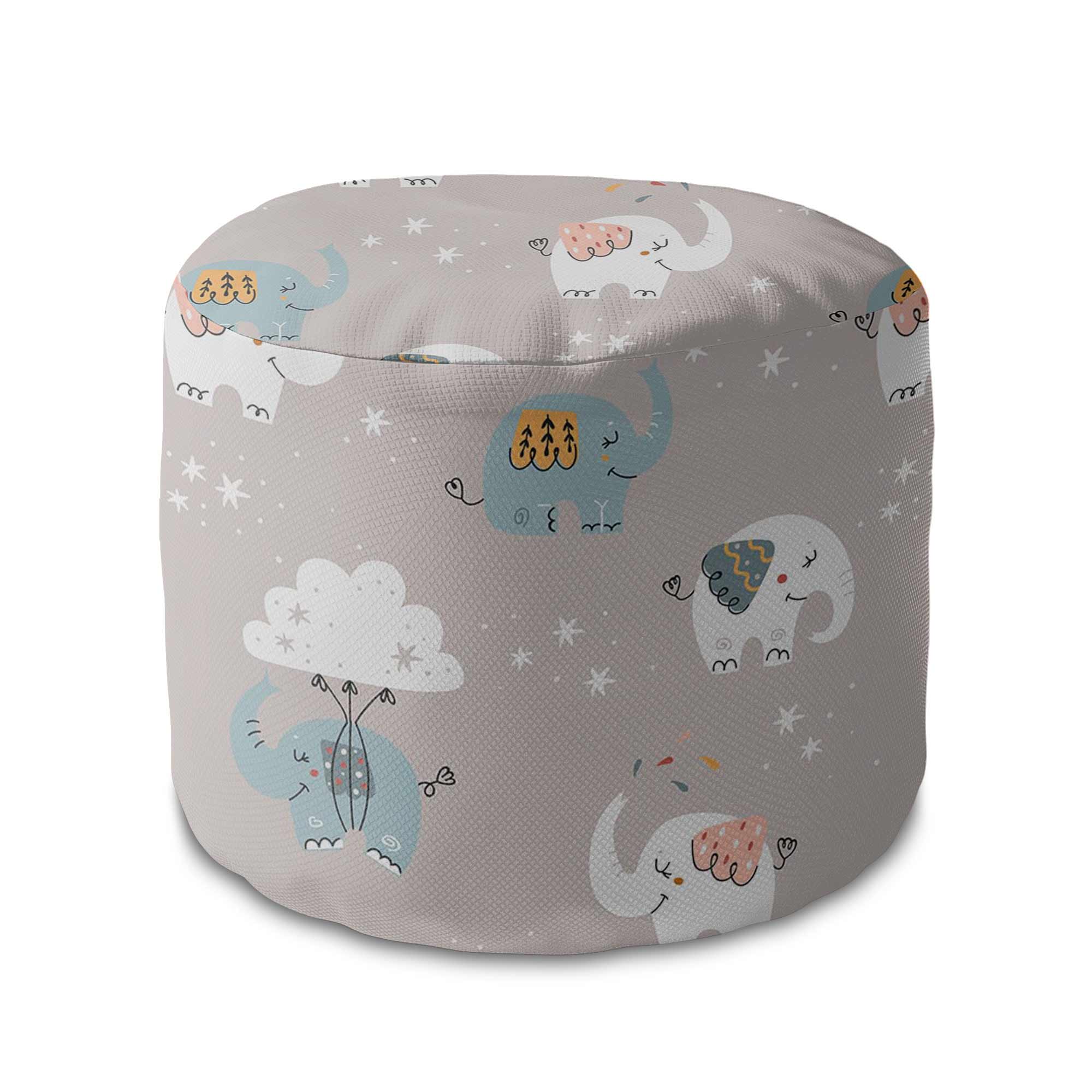 Runder Hocker Fußstütze Fly Elephant