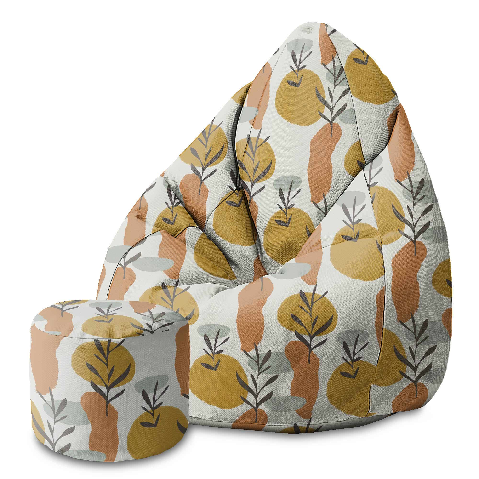 Runder Hocker Fußstütze Warmer September