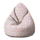 Sitzsack Pearshape Pastell Konfetti Punkte-S-Oxford
