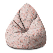 Sitzsack Pearshape Rosa Muster-S-Velvet