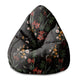 Sitzsack Pearshape Wiedergeborener Dschungel-S-Velvet