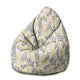 Sitzsack Pearshape Goldene Blätter-M-Velvet