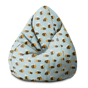 Pearshape Pouf Bee Life-Velvet-M