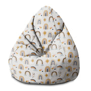 Sitzsack Pearshape Cartoon Regenbogen und Sonne