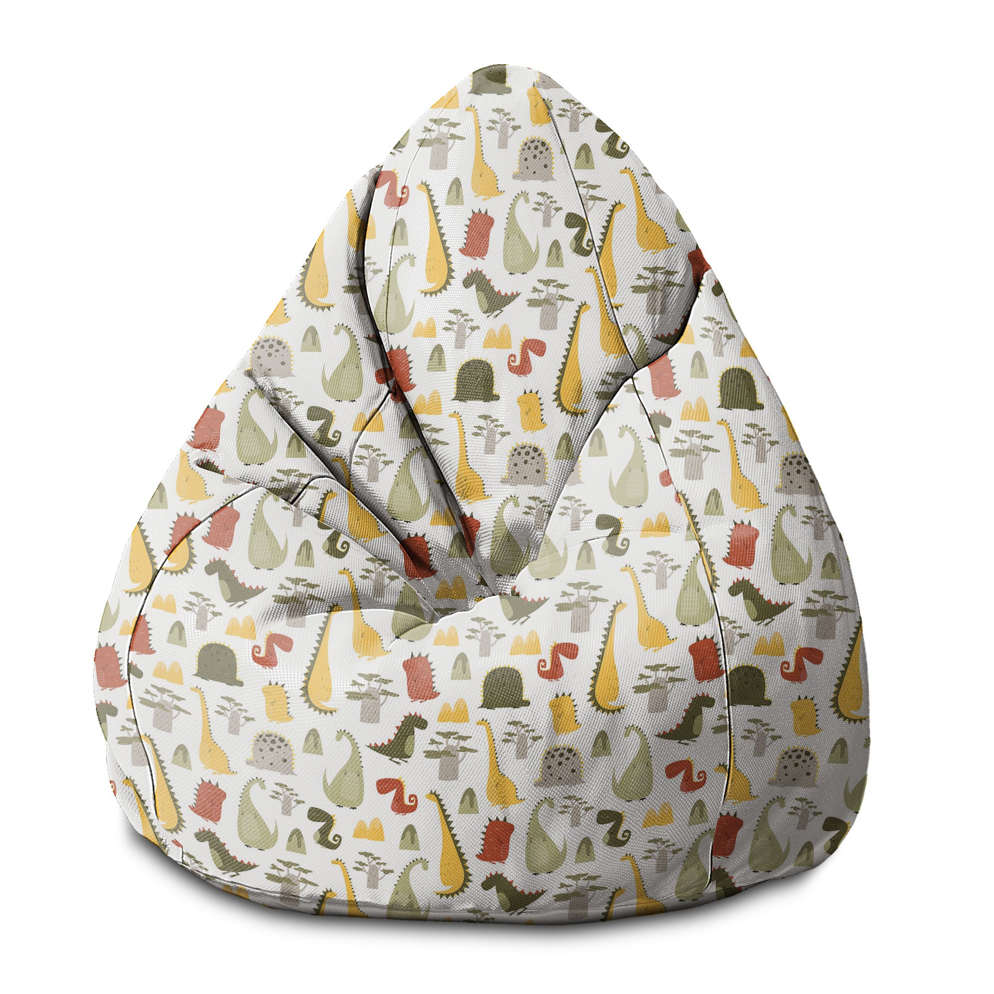 Sitzsack Pearshape Cartoon Stil Dinosaurier