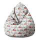 Pearshape Pouf Emergency Vehicles-S-Velvet