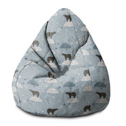 Sitzsack Birnenform Miś Polarny